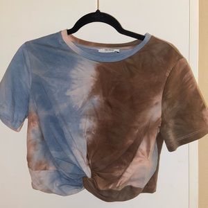Multicolored crop top